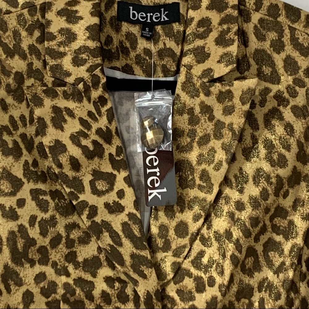 💥💥5 STAR Rated💥💥NWT Metallic Animal Print Blazer - Picture 9 of 10